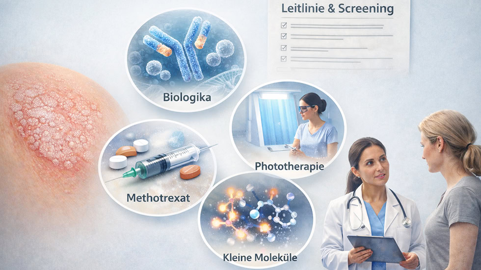 Psoriasis-Behandlung auf neuem Stand: Leitlinie integriert alle zugelassenen Systemtherapien